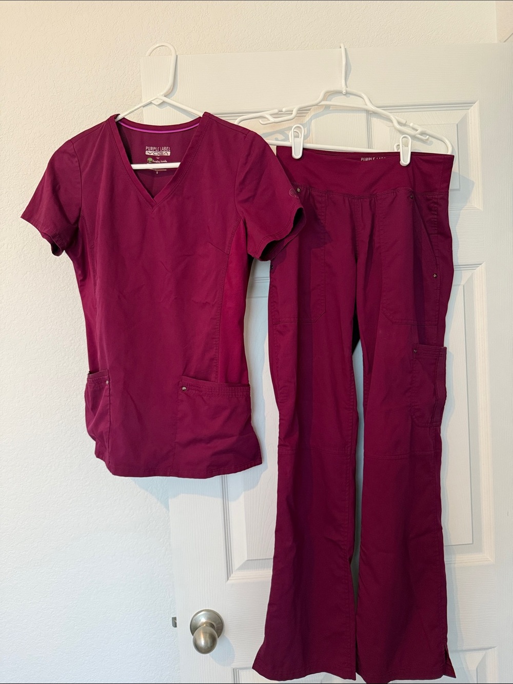 Purple Label Yoga Scrubs Set